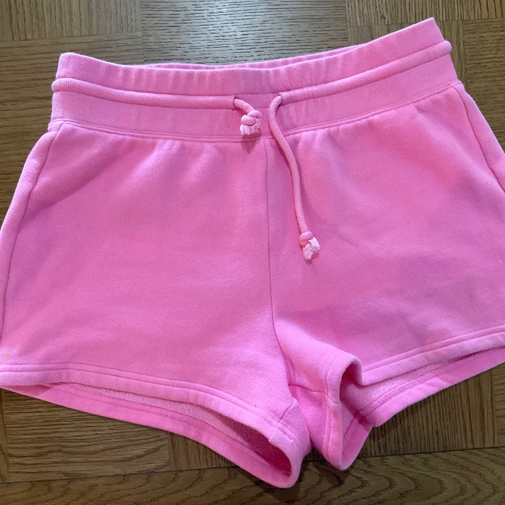 Aritzia TNA Fleece Pink Shorts Sz Small S